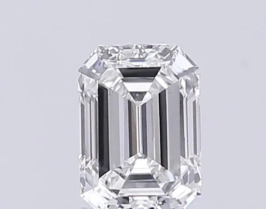 0.53ct Emerald Lab Grown Diamond (Colour G, Clarity VS1, IGI Certified)