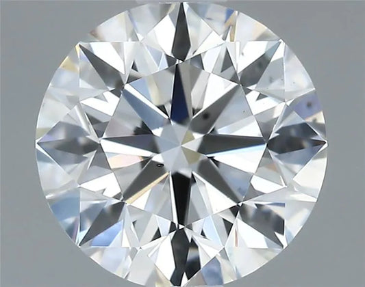 1.28ct Round Natural Diamond (Colour F, Clarity VS2, Cut EX, GIA Certified)