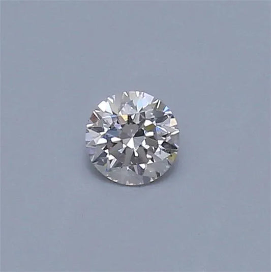 0.30ct Round Natural Diamond (Faint Pinkish Brown, Clarity SI1, Cut GD, GIA)