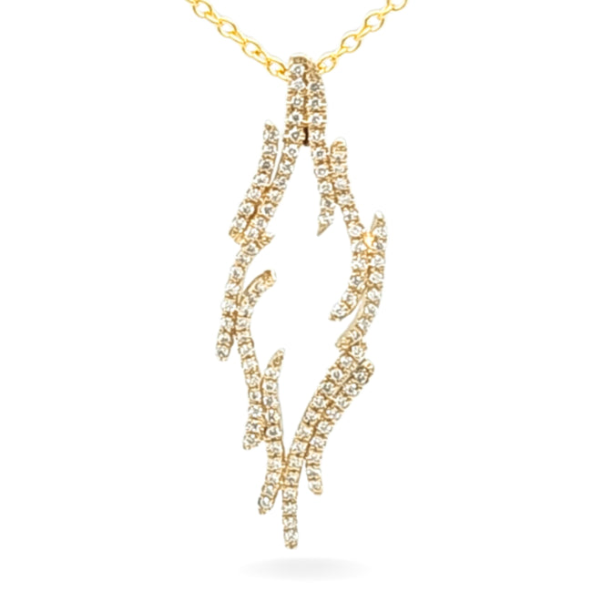 Diamond 1 ctw Pendant 14K Yellow Gold